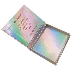 OEM Collapsible Holographic Printed Rigid Box For False Eyelash