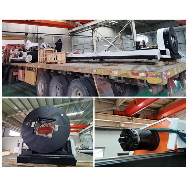 ODM 1000w 2000w 3000w Fiber Laser Pipe Cutting Machine For Steel