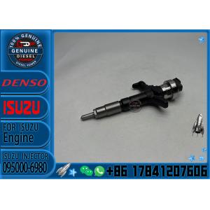 China Diesel Fuel Common Rail Injector 095000-6980 8-98011604-0 For Isuzu 4JJ1 Engine on sale