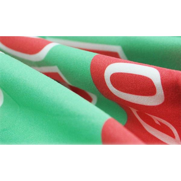 Colorful Custom Sublimated Towels , Mens Beach Towel Sublimation Non Stick Sand