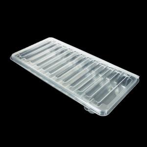 China 12-Cell PET Clamshell Packaging for Diagnostic Test Strips wholesale