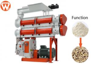 China Livestock Farm Feed Mill Pellet Machine / 10T/H 110Kw Animal Feed Processing Machine wholesale