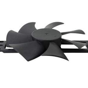 China Plastic 12025 Frameless Case Fan , 110x23mm Bladeless Axial DC Fan wholesale