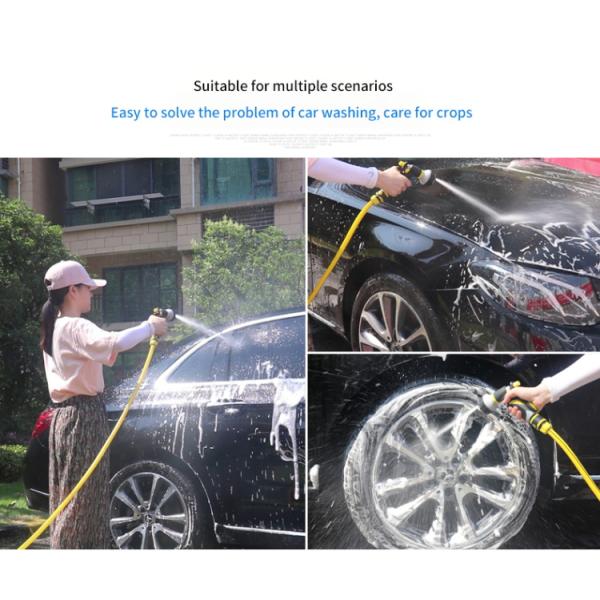 Garden Water Guns 7 Pattern Garden Irrigation High Pressure Garden Hose Nozzle