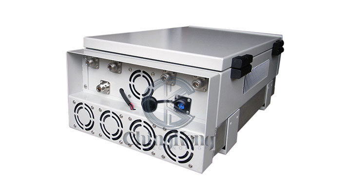 China 120m High Power Signal Jammer CDMA GSM 2G 3G 4G 5G 7dbi For Prison on sale
