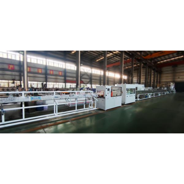Shenzhen HYPET 20-63 PPR Pipe Production Line , Three Layers HDPE PE 20-1200mm Pipe Making Machine