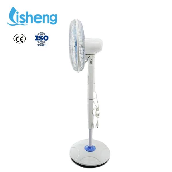 High Efficiency 12V BLDC Rechargeable Solar Fan With Remote Control And Adapter