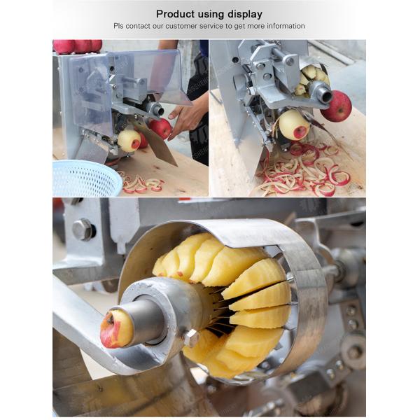 220V 35KG Small apple peeler automatic apple peeler peel thickness can be adjusted