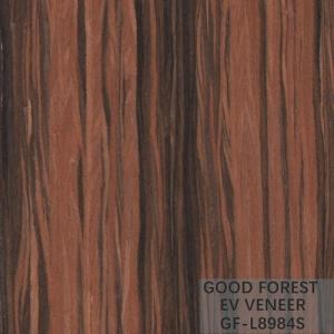 Santos Rose Engineered Wood Veneer Straight Grain Customized Service