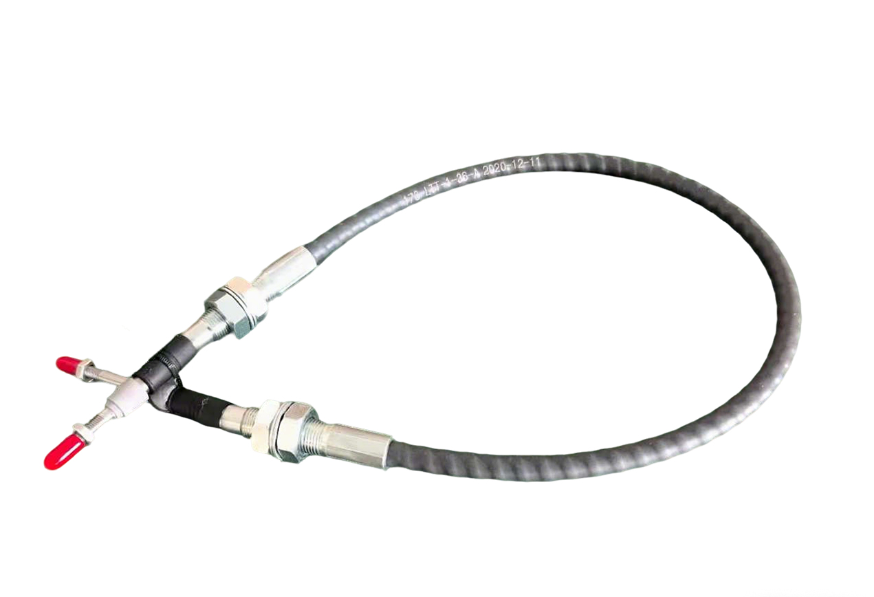 Dual-End Push-Pull Control Cable Assembly