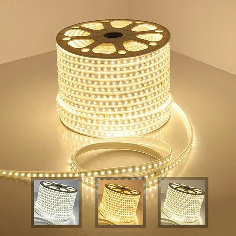 China Single Color LED Flexible Strip Light 220V 110V IP65 Wanterproof wholesale