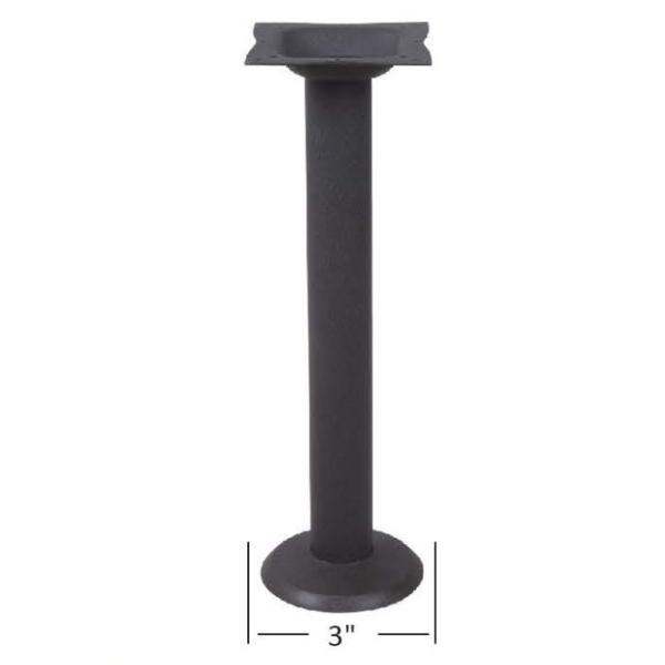 Cast Iron / Mild Steel Dining Table legs Bolt Down Table Base Restaurant Table