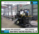 Single Blade Shearing High Speed CNC Angle Punching Shearing and Marking Line