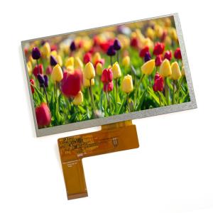 China Industrial 7.0 inch TN LCD Panel 800x480 TFT LCD Display Module 700nits Brightness on sale