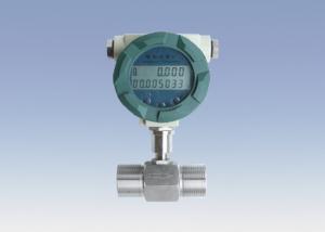 China digital paddle wheel flow meter with thread connection 4~20mA output wholesale