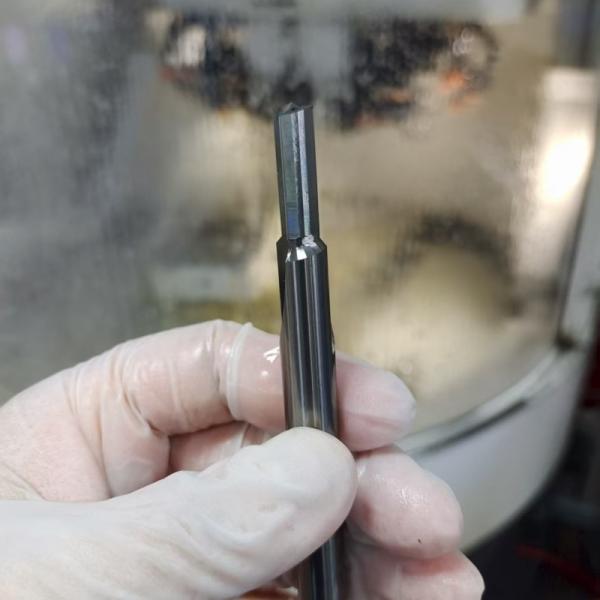 7.4mm 2 Flutes Carbide Step Drill Non Ferrous Metals Drilling With Chip Evacuation