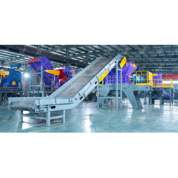 Industrial Metal Shredder Machine for Stainless Steel Aluminum Recycling