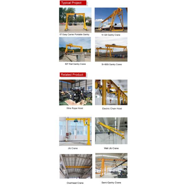 15 Tons Rail Gantry Crane
