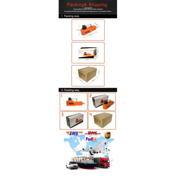 Pickup Truck 10 Ton Hydraulic Jack 30A Fuse With Pressure Ram