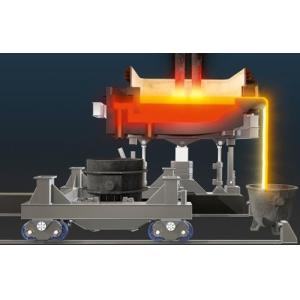 Computer - Controlled Electric Arc Furnace Round Compressed Air System ISO