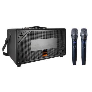 China 1000 Watts Portable Karaoke Machine Bluetooth Speaker Wooden USB Connection wholesale