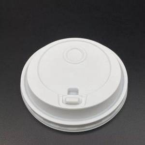 China Food Grade Plastic Paper Cup Lids Non Smell Biodegradable For Drinking Cup wholesale