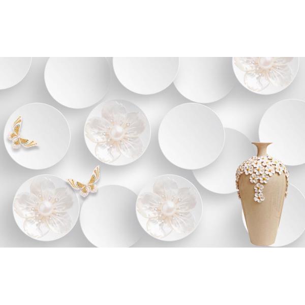 Dustproof 3D Printed Roller Blinds , Pvc Slats For Vertical Blinds 1m*1m