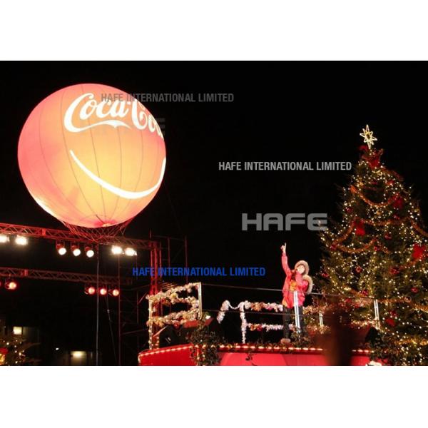 Night Flying Illuminate 2.2 M Party Events Led Helium Balloons With Lights Inside