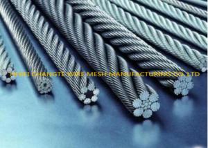 China 1000M Fiber Core Electro Galvanized Steel Wire Rope wholesale