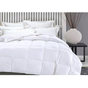 China Fiber Mixed 15% 300g/M2 Duck And Down Duvet wholesale