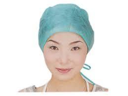China PP Non Woven Disposable Surgical Scrub Hats , SMS Round Disposable Painters Caps  wholesale