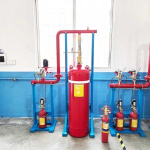 China Enclosed Flooding IG541 Inert Gas Fire Suppression System For Electrical Protection Zone wholesale