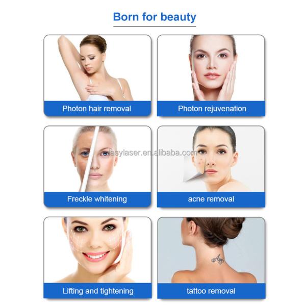 SHR DPL Laser Tattoo Removal Machine High Frequency IPL