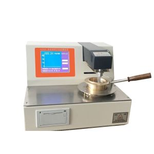 China ASTM D92 Automatic Open Flash Point Testing Machine Open Cup Flash Point Tester LCD Screen Open Flash Point Analyzer on sale