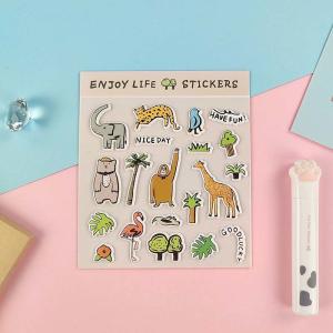 Buy cheap Foamed Leather Foam Animal Stickers Early Education 3d Bubble Stickers from wholesalers