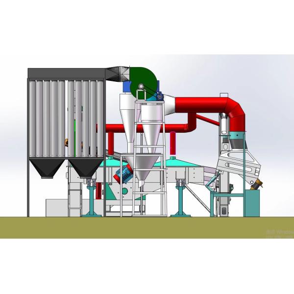 High Performance Destoner Machine Stones Purifier For Carbonizing Materials