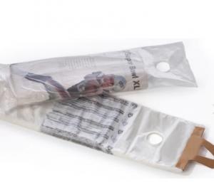 China Flexiloop Handle Poly Plastic Newspaper Bags Printing Waterproof Recycle on sale