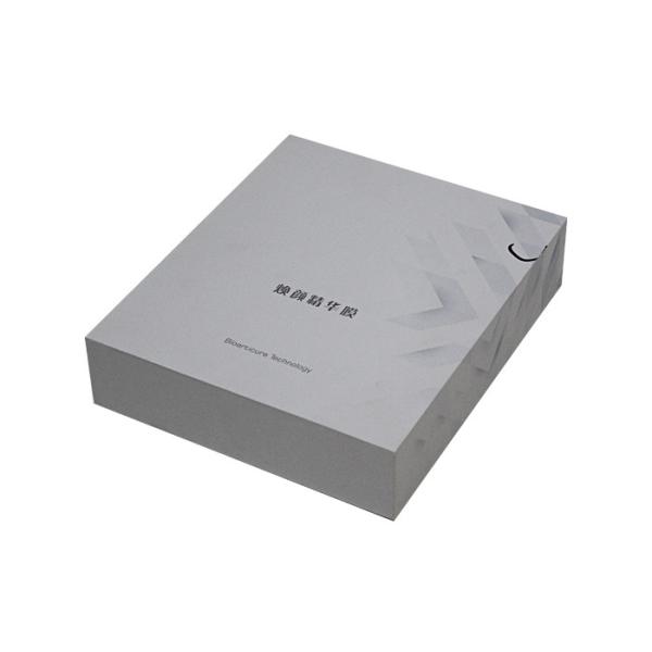 Embossing Corrugated Packaging Box , compact Cosmetic Paper Box