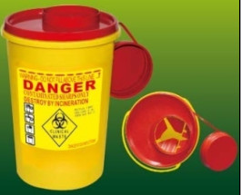 Quality disposal Sharp Container for for medical waste collection for sale