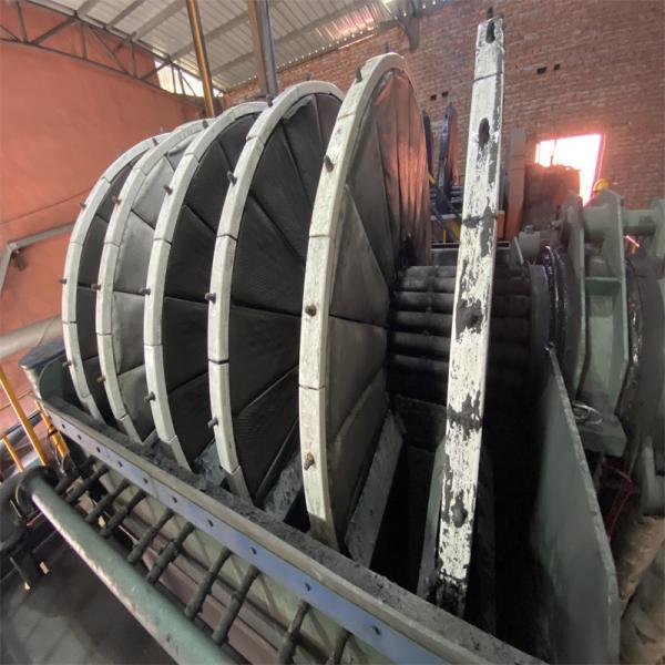 Continuous Filtration Rotary Drum Vacuum Filter Mining Chemical Sludge Dewatering