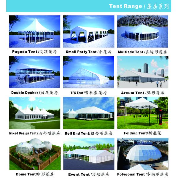 Customization Weddings Festival Marquee Tent TFS Aesthetics Weather Resistance