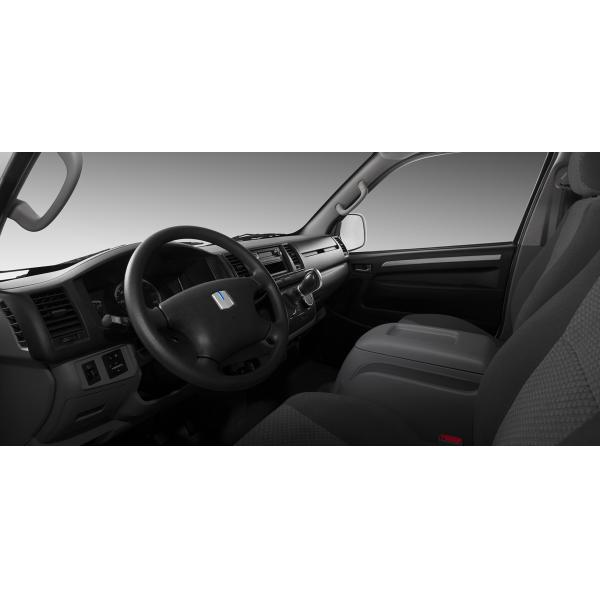 Pictures Remote E6 2022 Four Door Two Seats Van Transporter Fast Charging Electric Van For Logistics Transport