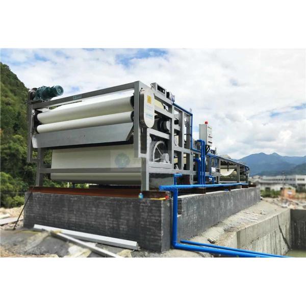 Solid Liquid Separation Belt Filter Presses Machine For Sludge Dewatering
