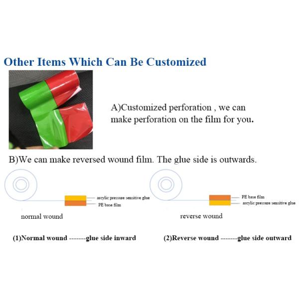 1.5 Inch 38 Mm Paper Tube Small Size Transparent Temporary Carpet Floor Protection Film Automotive Carpet Protect Roll