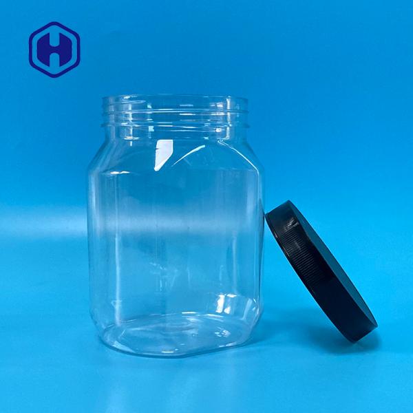 920ml Airtight Storage Plastic Canning Jars For Candy Biscuit