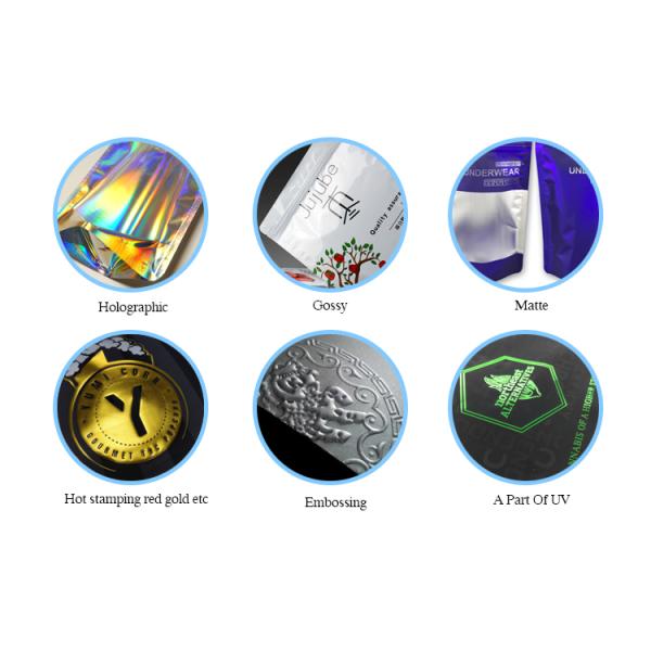 Chocolate Chip Cookie Empty Edible Bags 500mg Zipper Stand Up Food Pouch