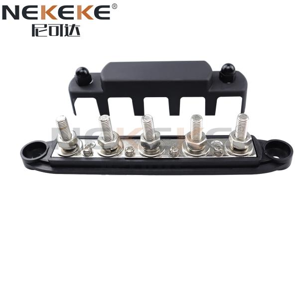5P 250A Boat Electrical Bus Bar M8 Stud Terminal Block For Power Distribution