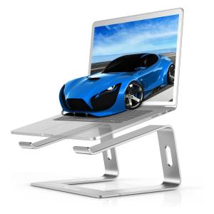 China Ergonomic Aluminum Portable Adjustable Laptop Stand Detachable 26cm on sale