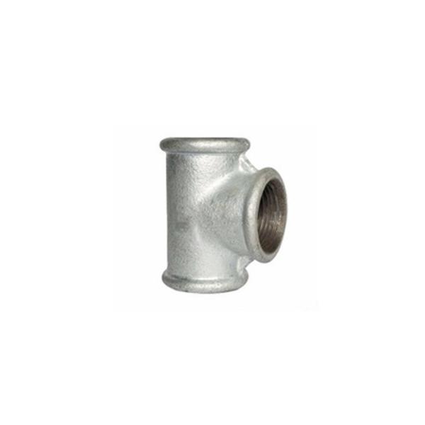 Customized Size Black Malleable Iron Pipe Fittings Equal 90 Degree Tee DIN Standard