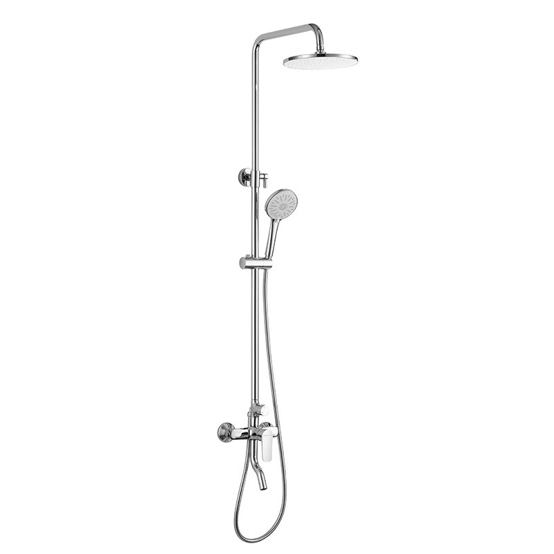 Quality Brass Bathroom Hand Shower Set With Slide Bar 3 Function for sale